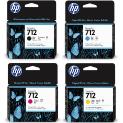 HP 712  - Zestaw 4 tuszy...